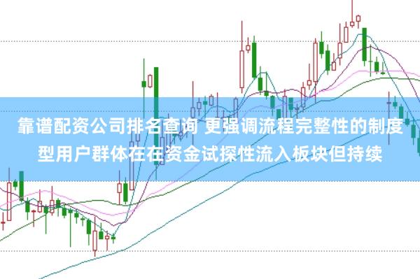 靠谱配资公司排名查询 更强调流程完整性的制度型用户群体在在资金试探性流入板块但持续